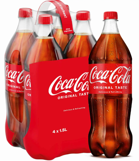 Coca Cola | 4 x 1,5 l PET | 1001Spirits